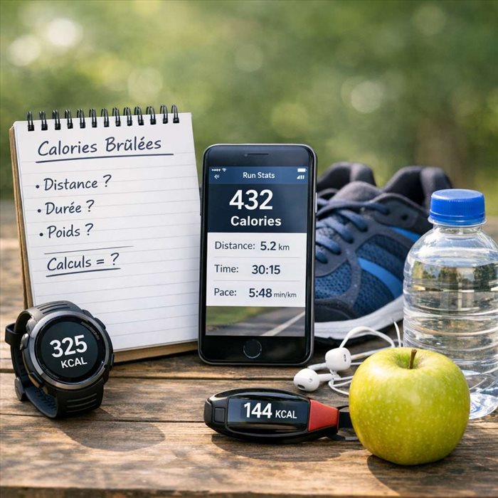 Comment calculer les calories brûlées pendant un footing ?