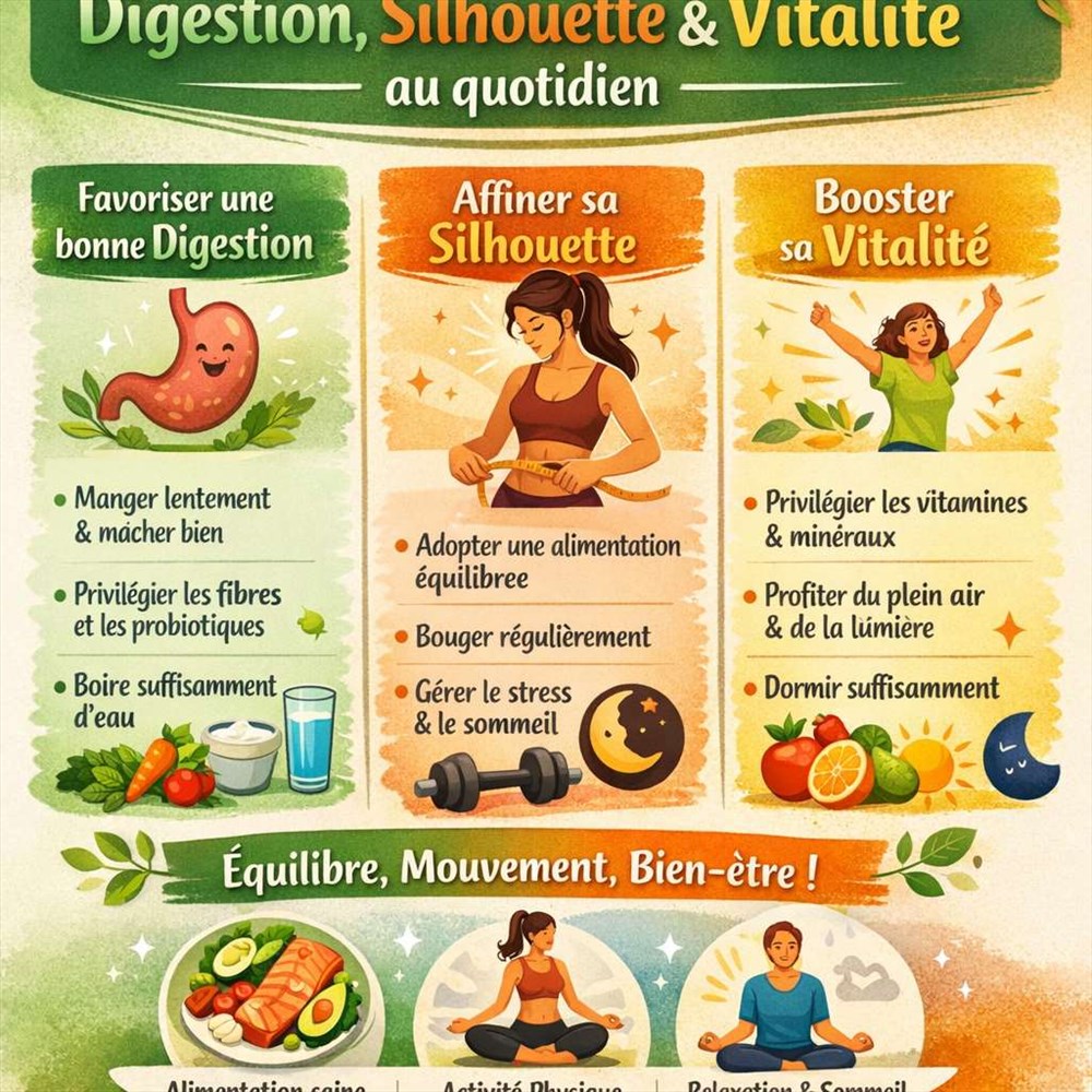 Comment allier digestion, silhouette et vitalité au quotidien ?