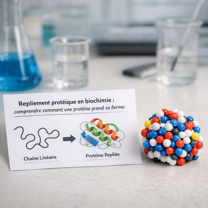Que signifie le repliement protéique en biochimie ? Guide simple