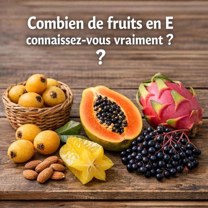 Fruits en E : lesquels connaissez-vous vraiment ?