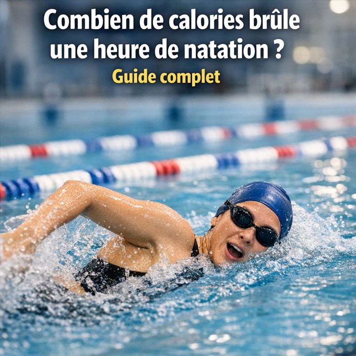Combien de calories brûle une heure de natation ?