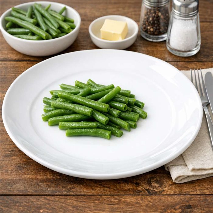 Combien de haricots verts mettre dans une assiette ? | Guide