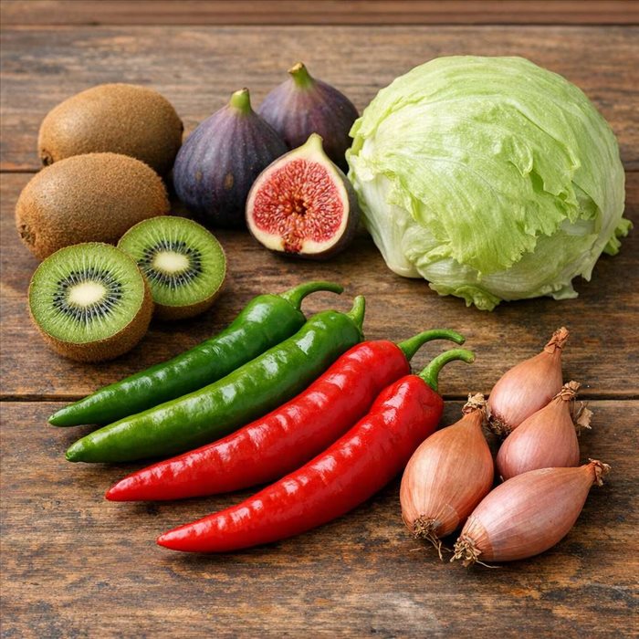 Fruits et légumes en i : les plus connus et rares